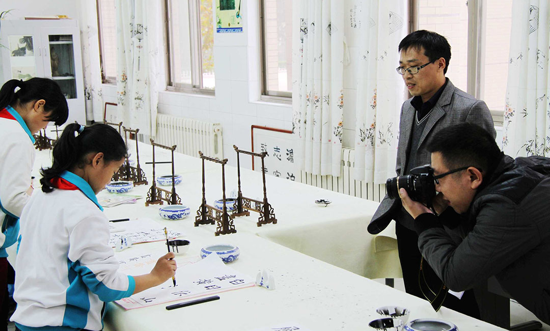 商丘常州书法教育微网站开发案例